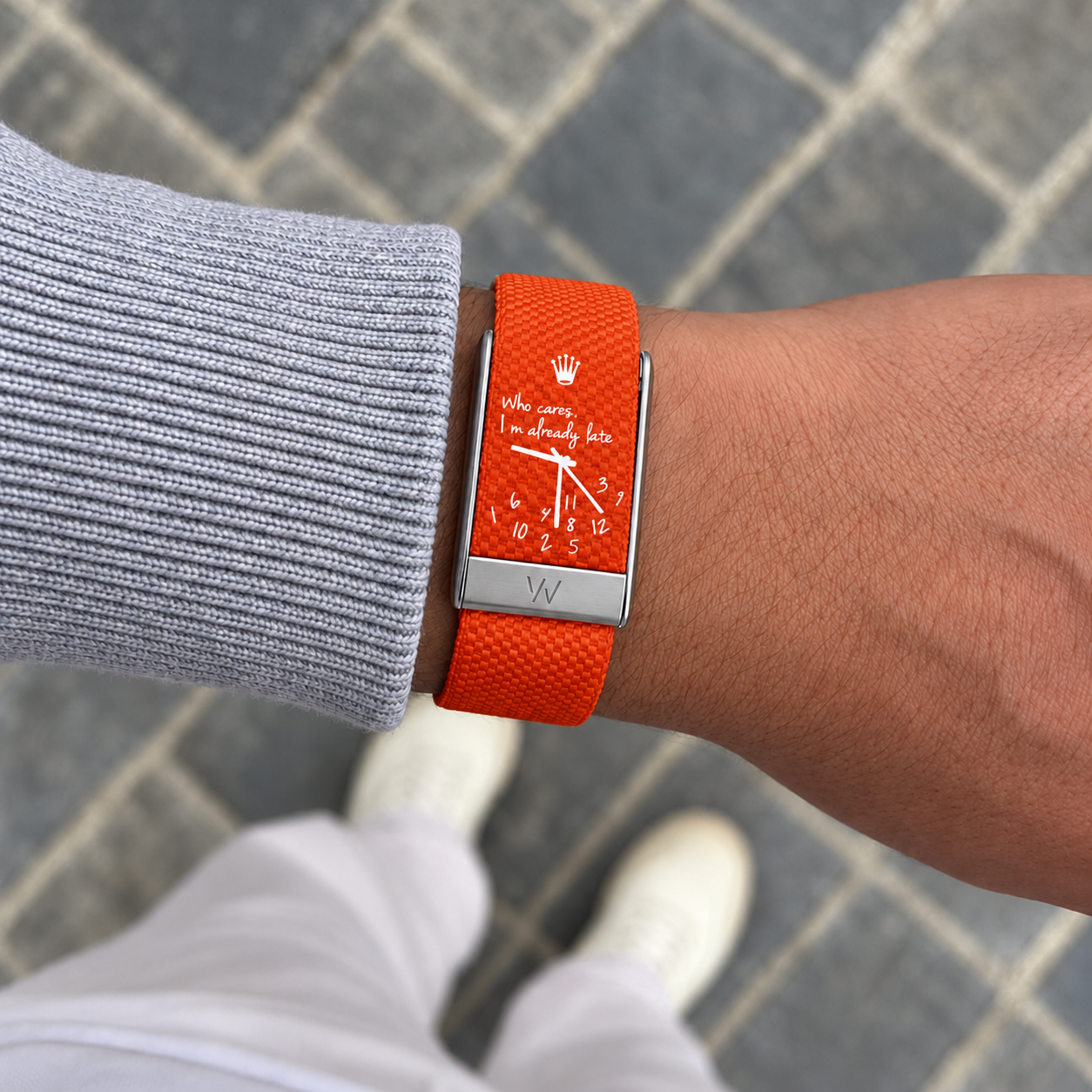 Bracelet WhoopPro — Being Late Orange