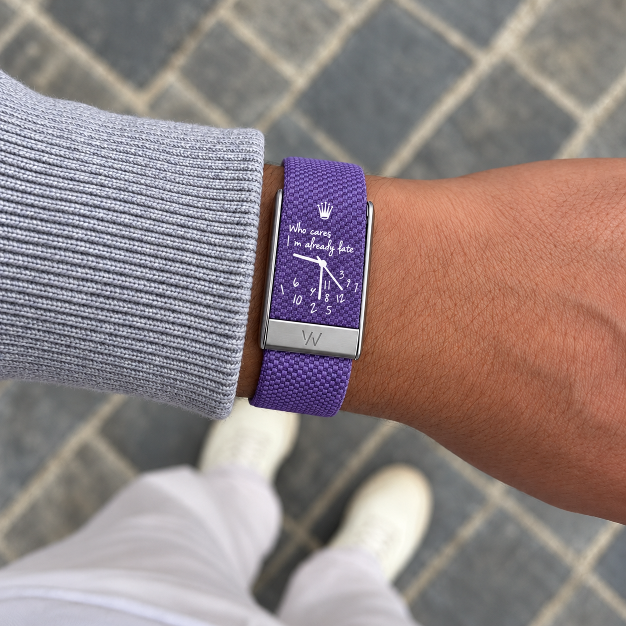 Bracelet WhoopPro — Being Late Lavande