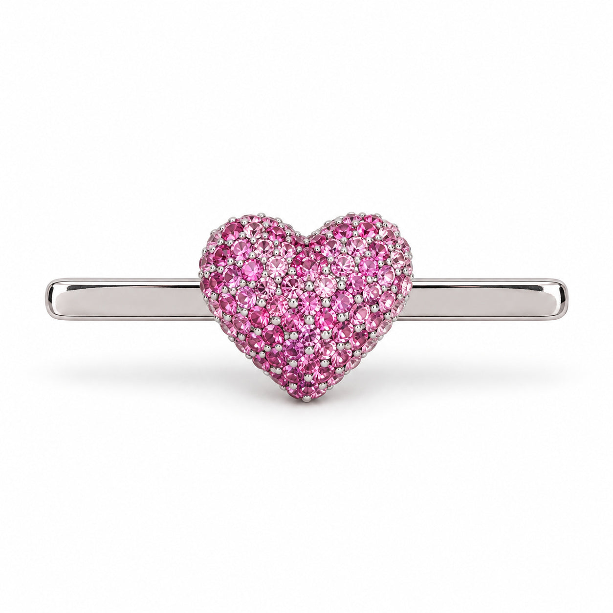 Amethyst Heart Charms