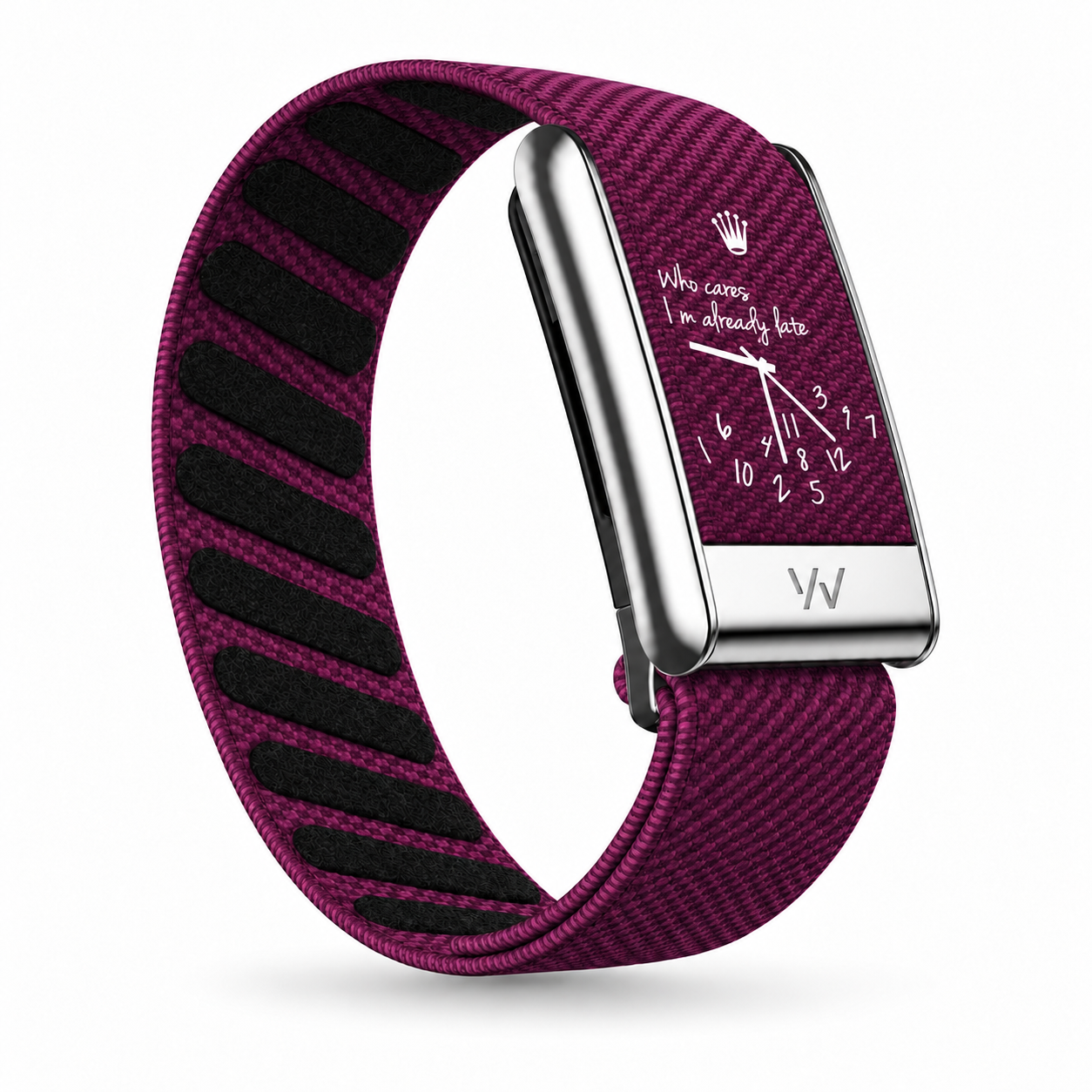 Bracelet WhoopPro — Being Late Black — Prune