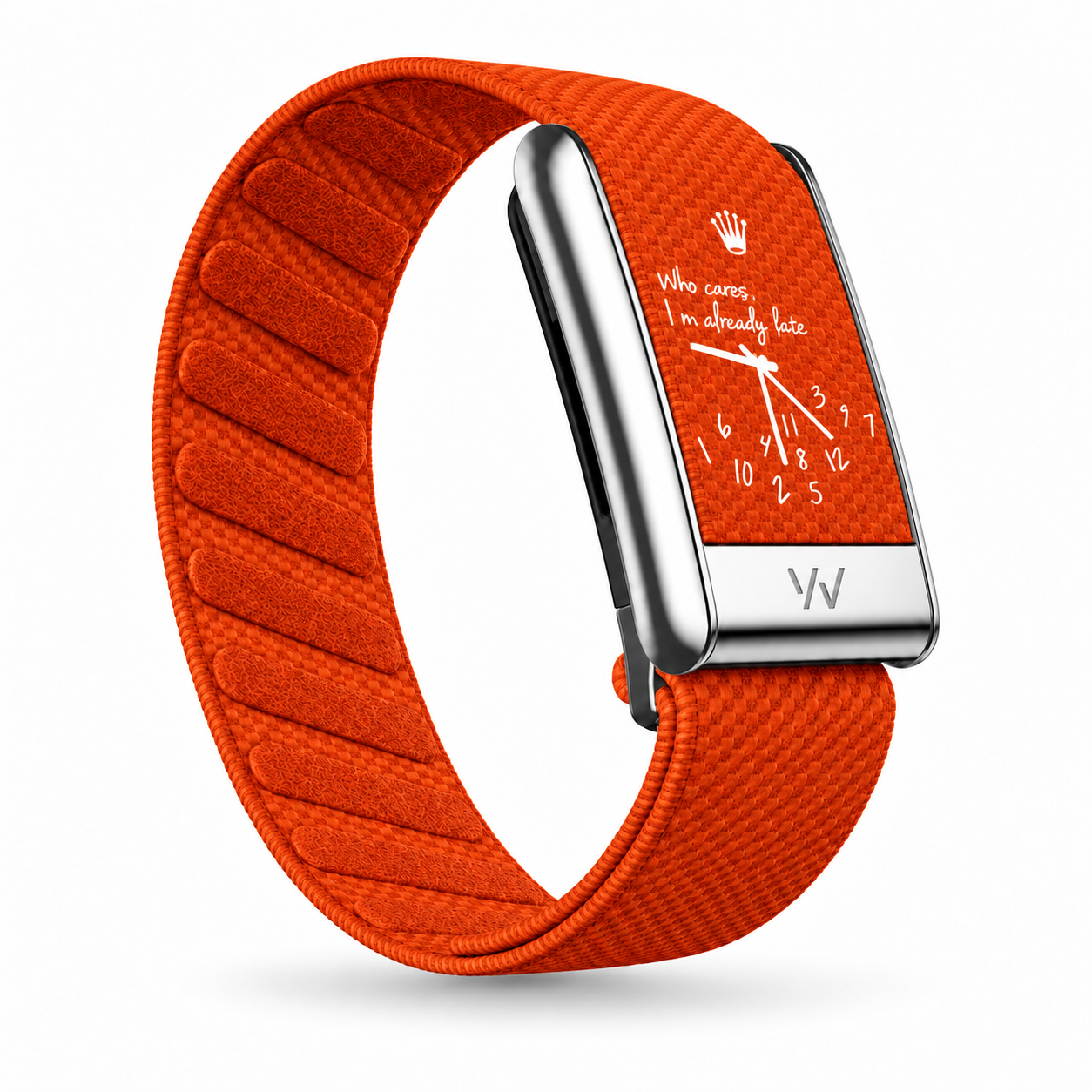 Bracelet WhoopPro — Being Late Black — Orange