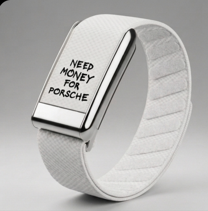 Bracelet WhoopPro Need Money For Porsche