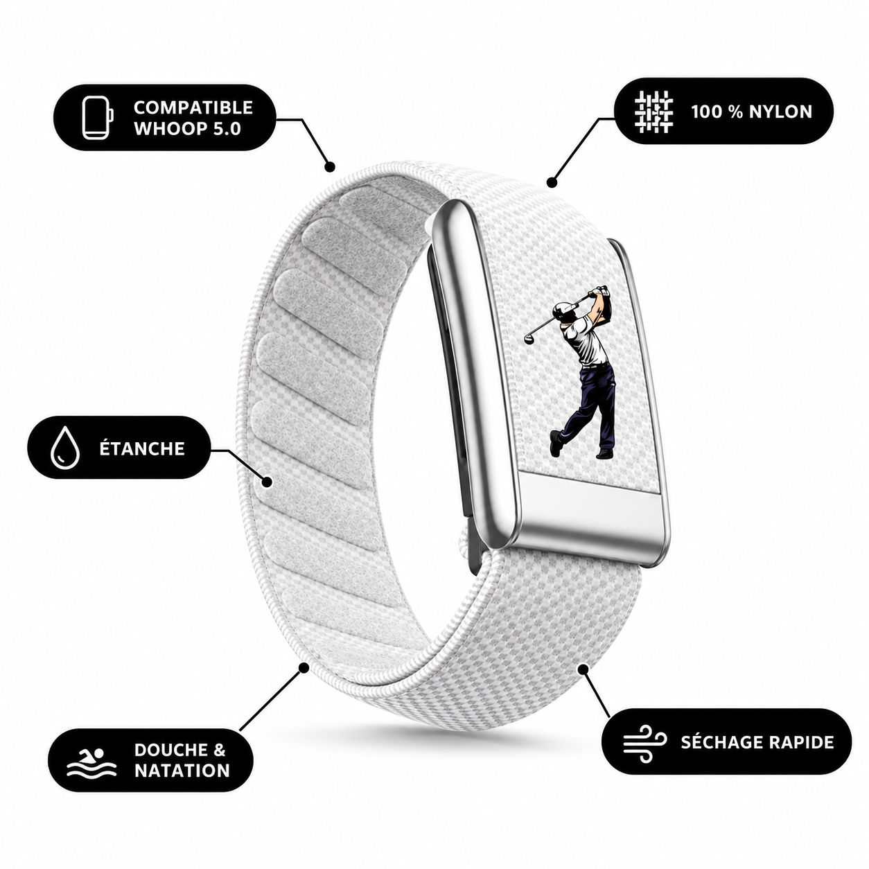 Bracelet WhoopPro — Golf