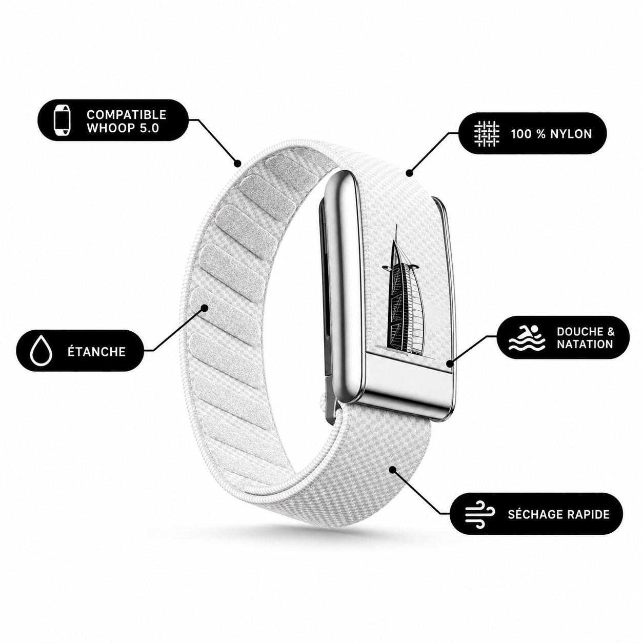 Bracelet WhoopPro — Burj Khalifa