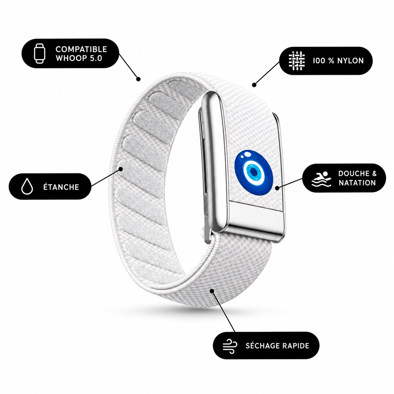 Bracelet WhoopPro — Evil Eye