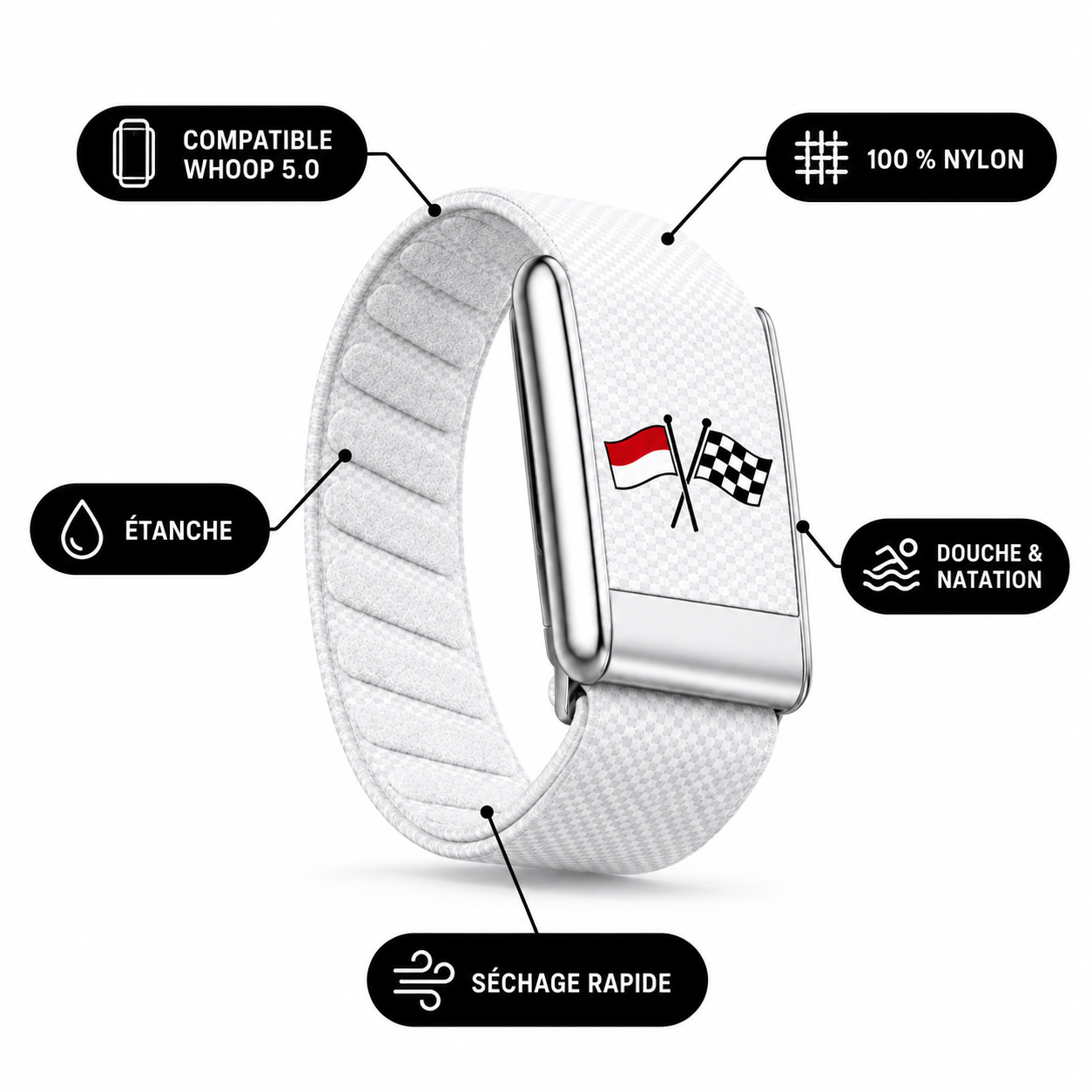 Bracelet WhoopPro — Monaco Grand Prix