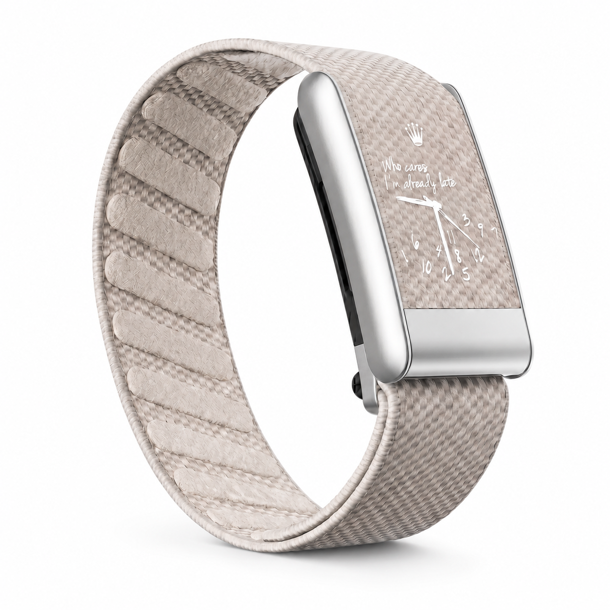 Bracelet WhoopPro — Being Late White
