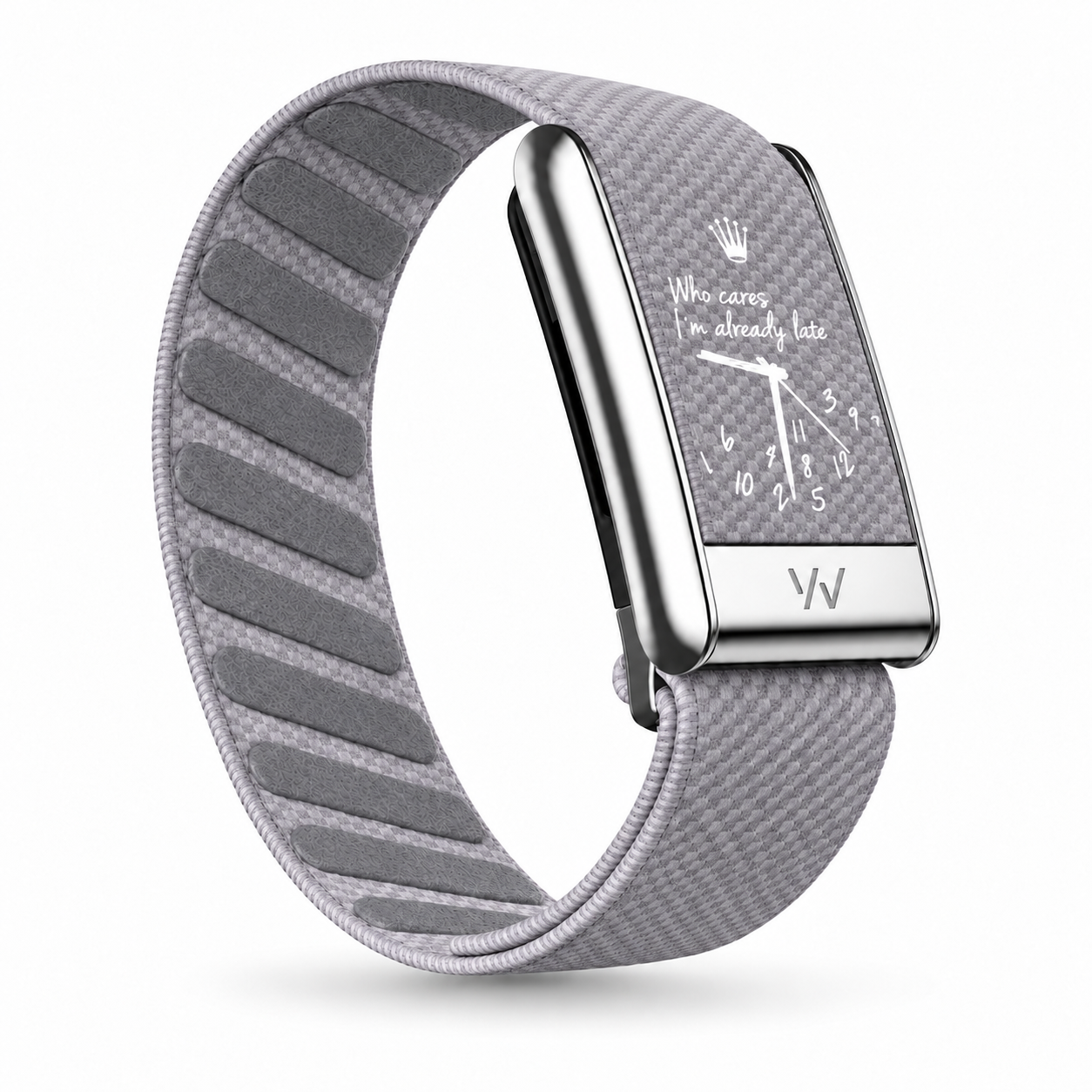 Bracelet WhoopPro — Being Late Black — Gris